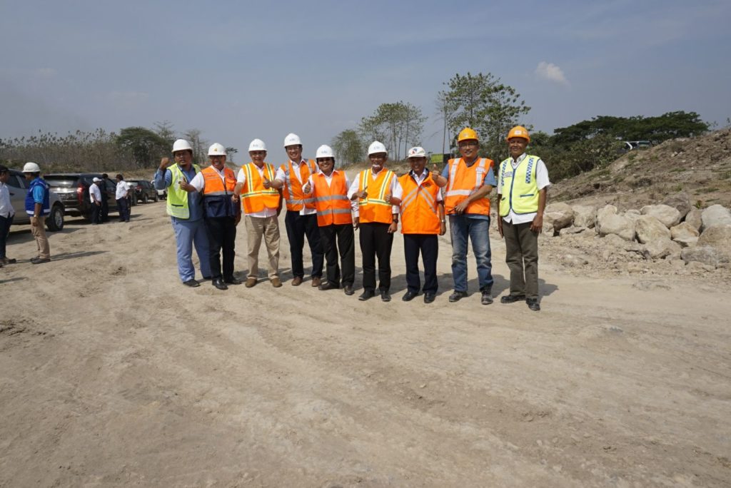 Kunjungan Tim Pemantauan dan Evaluasi Proyek Strategis Nasional