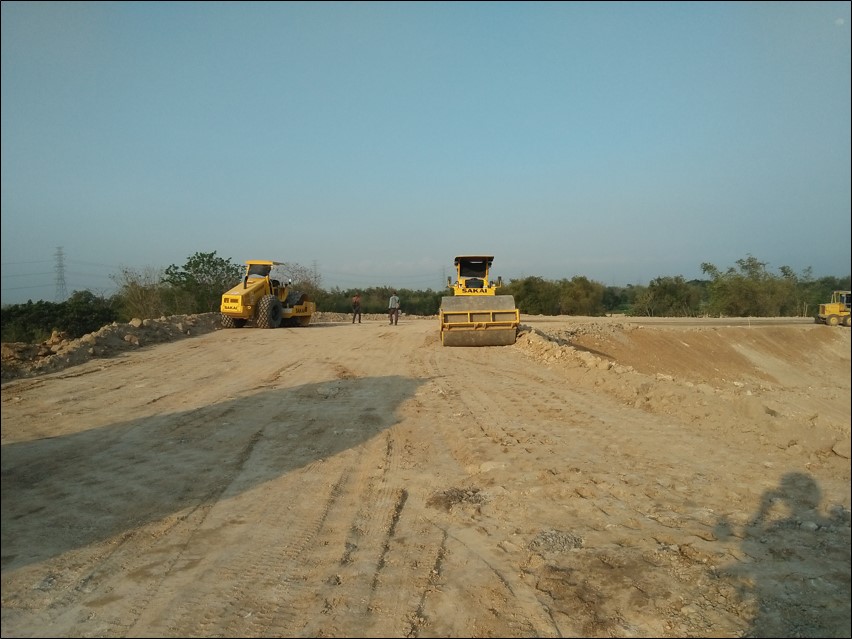PEKERJAAN TIMBUNAN TANAH AKSES RAMP