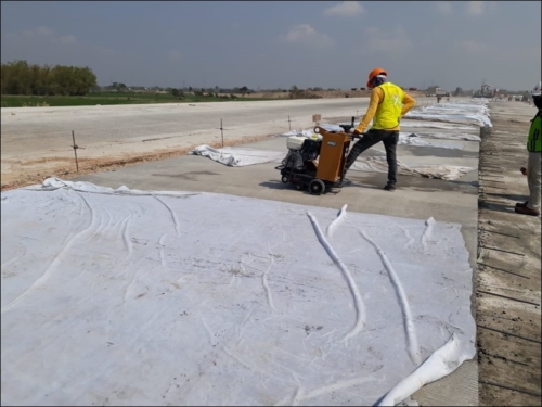 PEKERJAAN RIGID MAIN ROAD STA 154+000 s/d 154+300